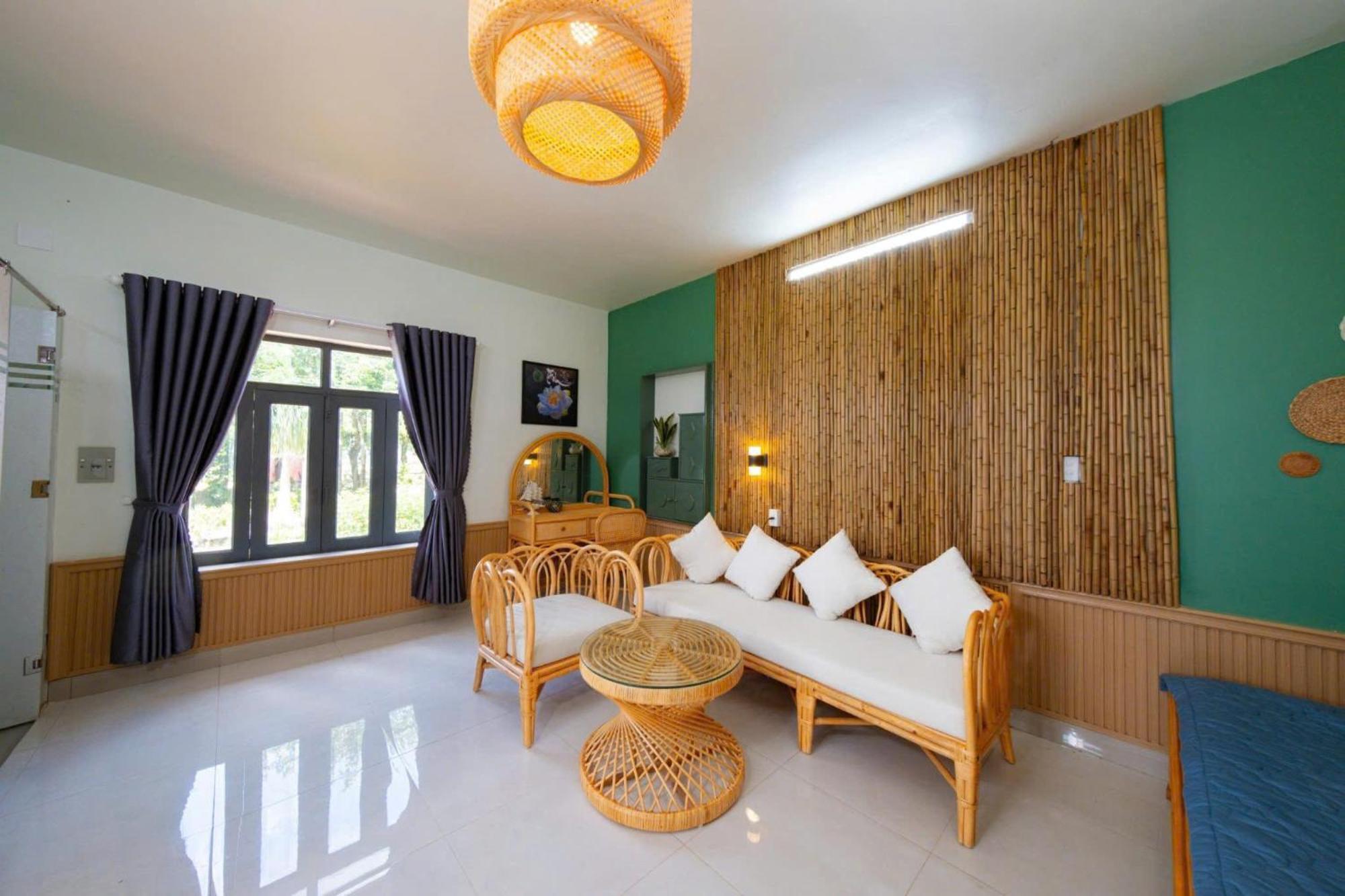 Phu Dien Homestay Cat Tien Kültér fotó